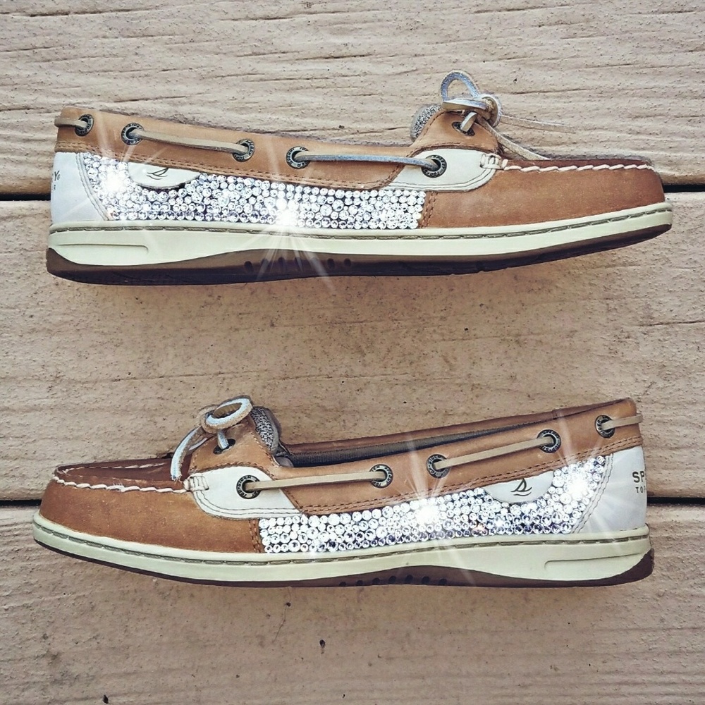 Swarovski Crystal Bling Sperry TopSider Angelfish